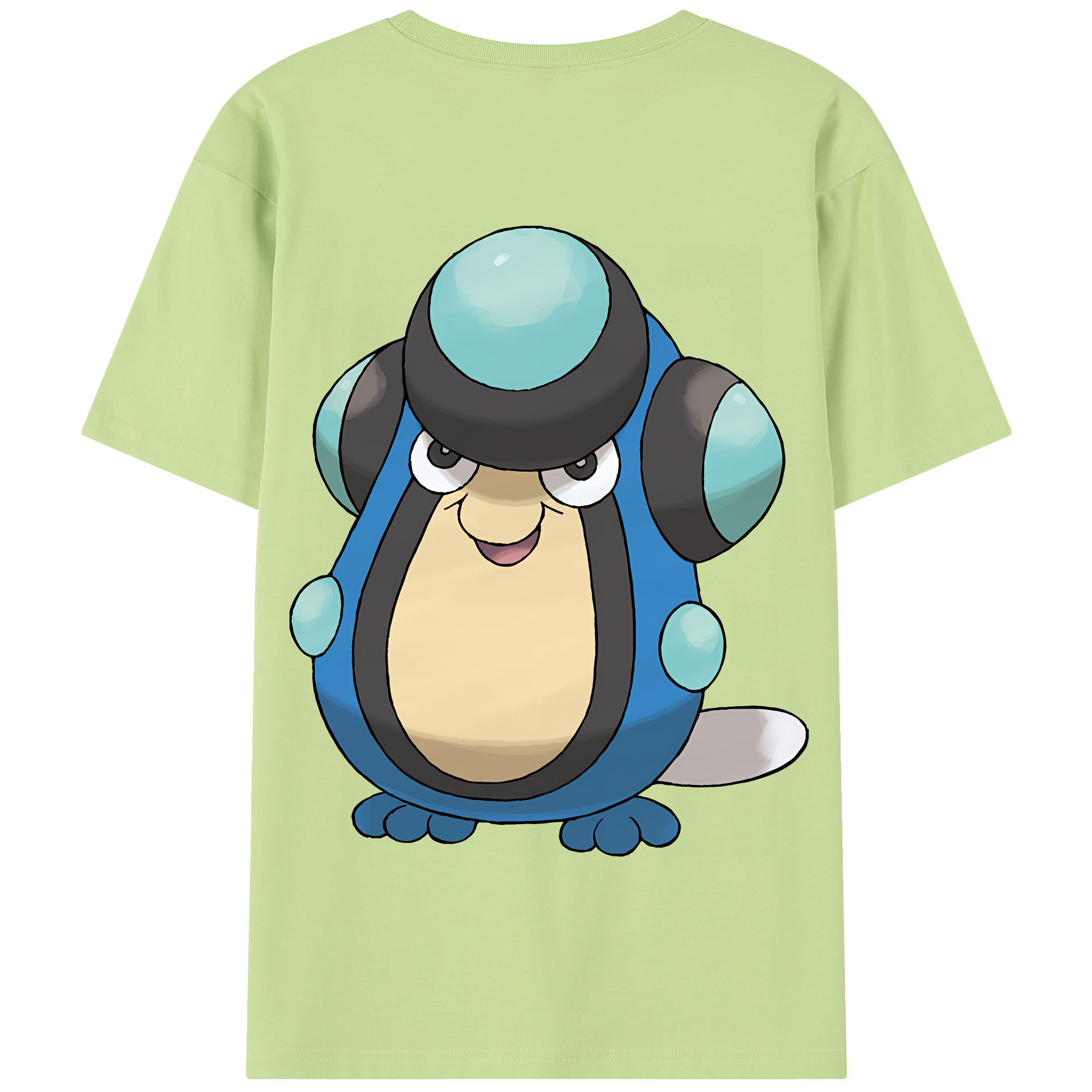 （画像用） ポケットモンスター Pokémon 綿100％半袖Tシャツ（背面プリント）
